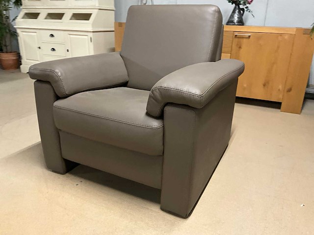Roma lederen fauteuil - afbeelding 3 van  15
