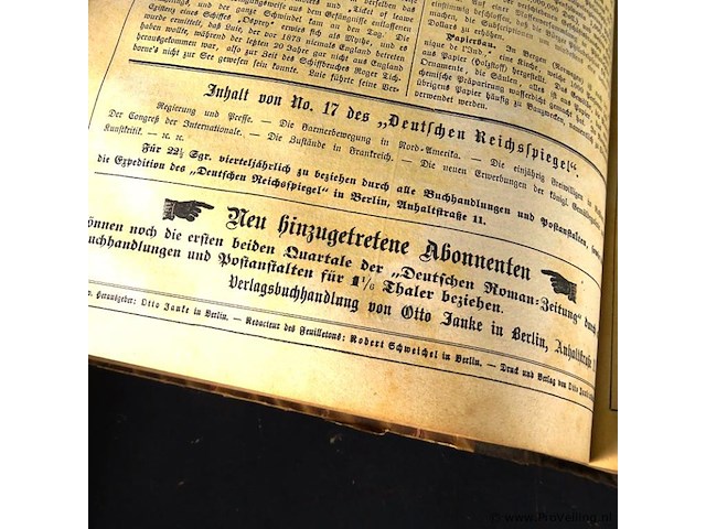 Roman zeitung (1874) - afbeelding 5 van  5