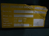 Romas backstand bandschuurmachine - afbeelding 8 van  8