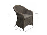 Rome - tuinstoelen (4x) - afbeelding 4 van  4