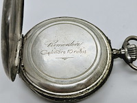 Romeins zilveren zakhorloge - mechanisch - defect - afbeelding 4 van  7
