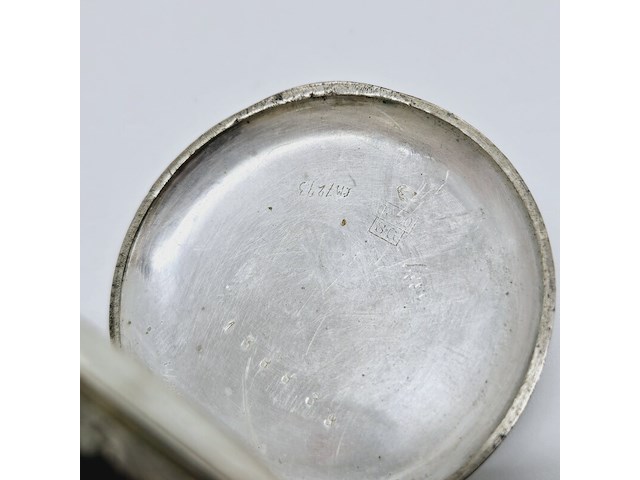 Romeins zilveren zakhorloge - mechanisch - defect - afbeelding 6 van  7