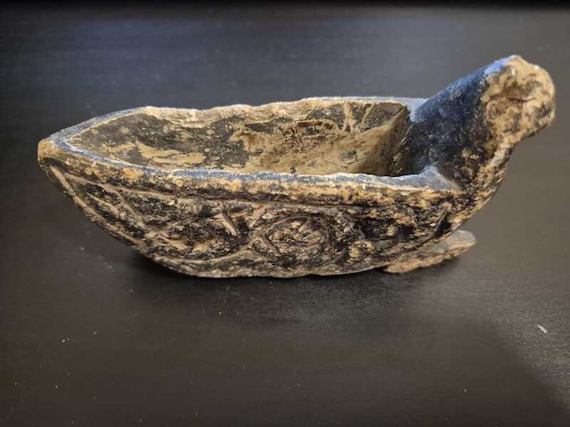 Romeinse olielamp - afbeelding 1 van  4