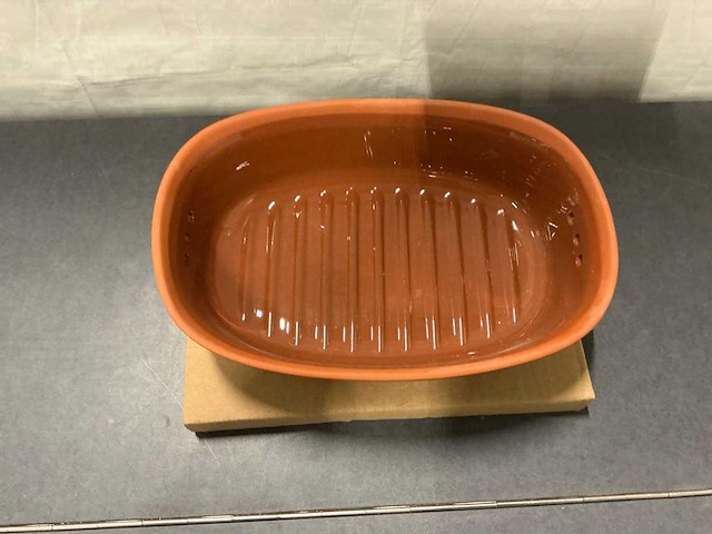 Römertopf broodtrommel 29,5 cm (1x) - afbeelding 2 van  2