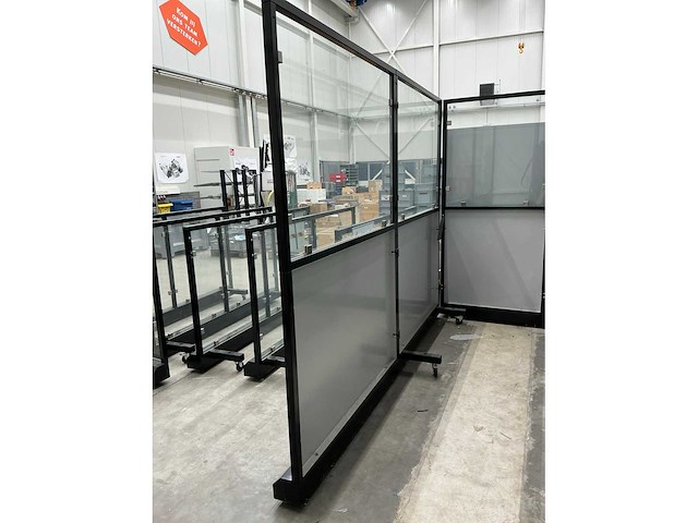 Romias stalen machine veiligheidswanden (10x) - afbeelding 3 van  9