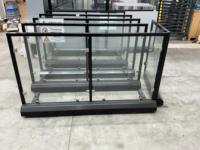 Romias stalen machine veiligheidswanden (5x) - afbeelding 2 van  4