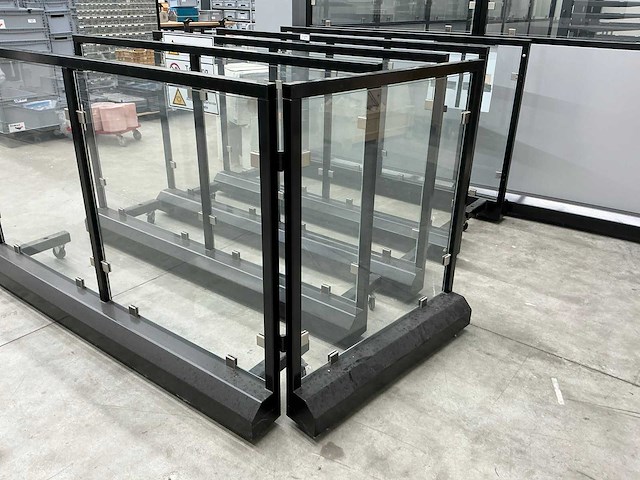 Romias stalen machine veiligheidswanden (5x) - afbeelding 3 van  4