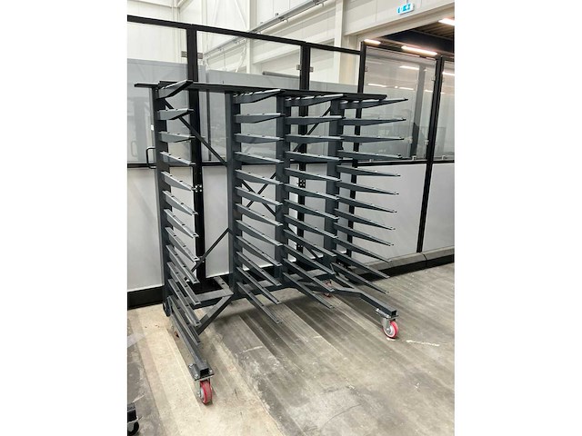 Romias verrijdbare stalen draagarmstelling - afbeelding 2 van  4