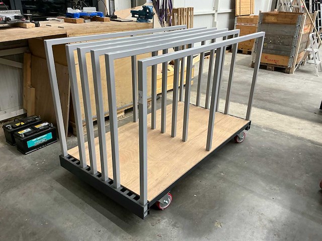 Romias verrijdbare stalen platenstelling - afbeelding 3 van  4