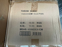 Romie old pink plaid (12x) - afbeelding 3 van  3