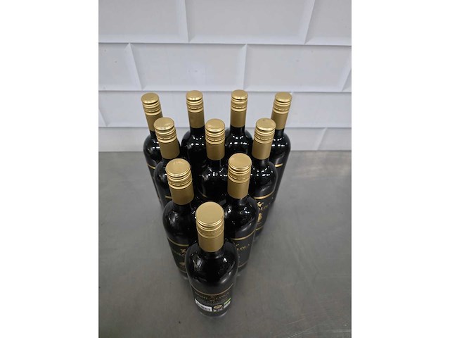 Romi&lola collezione rode wijn fles (10x) - afbeelding 5 van  5