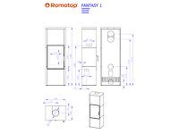 Romotop - fantasy - houtkachel - vrijstaand - afbeelding 3 van  5