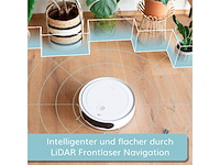 Romy c5 smart home robotstofzuiger met dweilfunctie alexa & siri 2500 pa wit - afbeelding 3 van  6