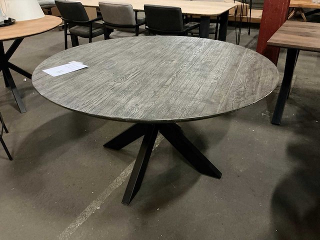 Rond eetkamertafel 140cm - afbeelding 1 van  4