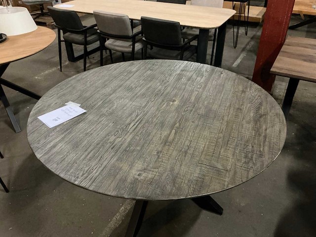 Rond eetkamertafel 140cm - afbeelding 2 van  4