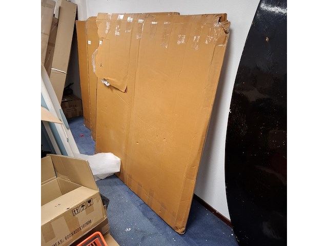 Rond eetkamertafelblad, mangohout - afbeelding 2 van  3