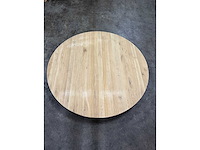 Rond eiken blad 170 cm. - afbeelding 2 van  3