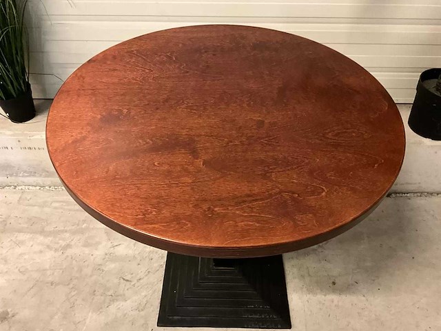 Rond houten tafelblad ø 80 cm (16x) - afbeelding 2 van  5