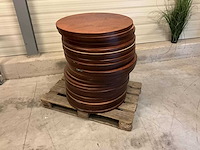 Rond houten tafelblad ø 80 cm (16x) - afbeelding 5 van  5