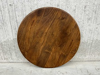 Rond houten tafelblad - afbeelding 1 van  3