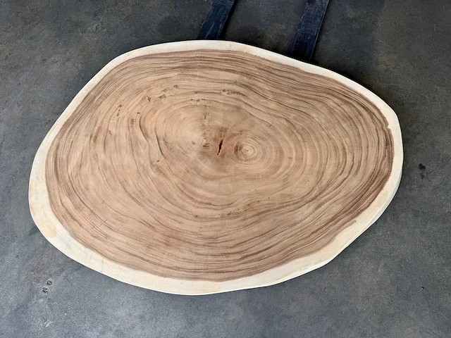 Rond suar blad 140/100 cm - afbeelding 1 van  2