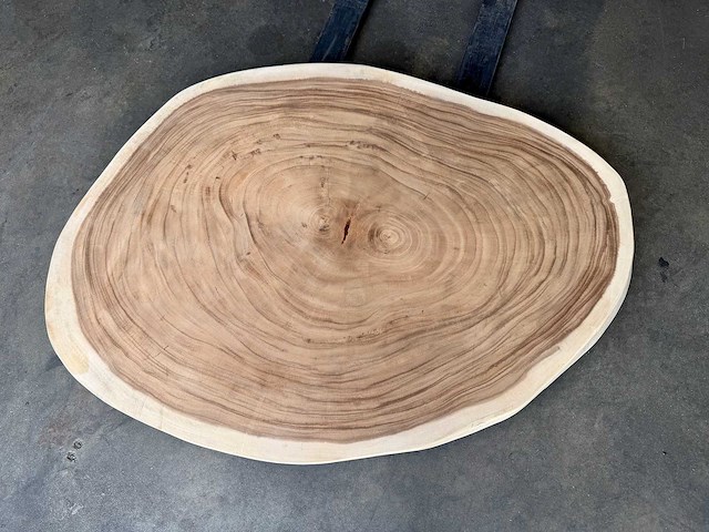 Rond suar blad 140/100 cm - afbeelding 1 van  2