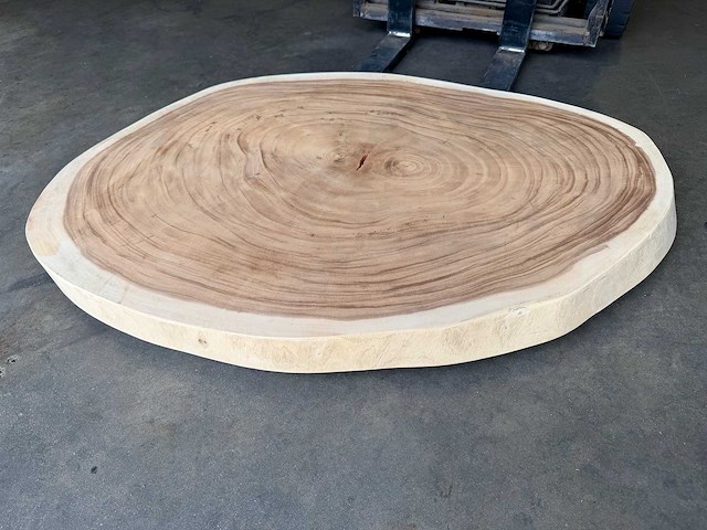 Rond suar blad 140/100 cm - afbeelding 2 van  2