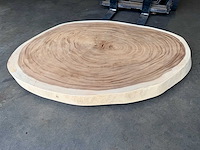 Rond suar blad 140/100 cm - afbeelding 2 van  2