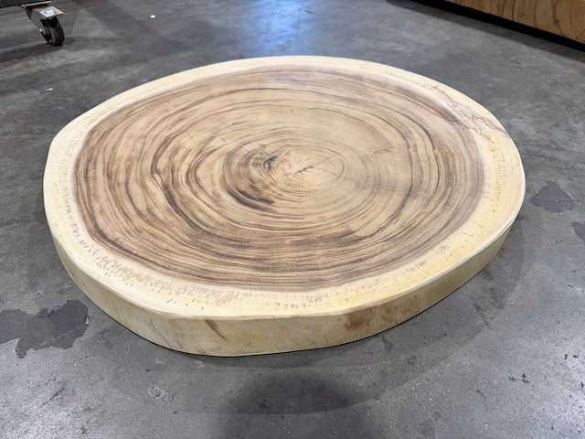 Rond suar blad ca 80 cm. - afbeelding 2 van  2