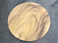 Rond suar tafelblad 110cm. - afbeelding 1 van  1