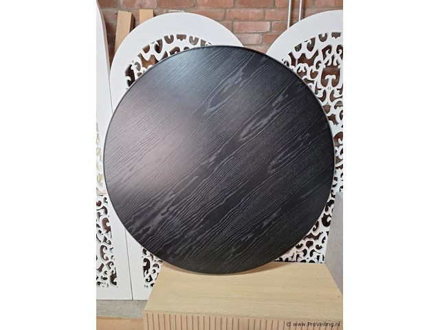 Rond tafelblad - diameter ca. 128 cm - afbeelding 1 van  3