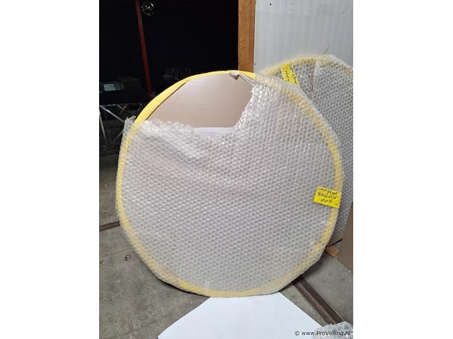 Rond tafelblad - diameter ca. 138 cm - afbeelding 1 van  2