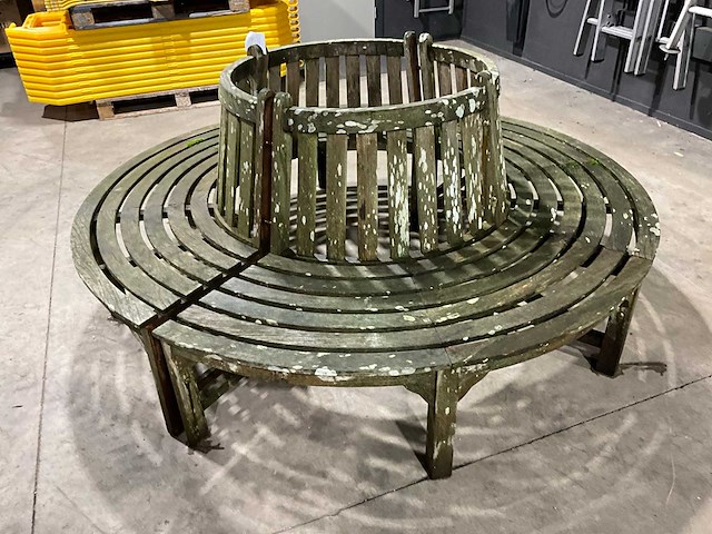 Rond tuinbank - afbeelding 2 van  5