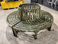 Rond tuinbank - afbeelding 2 van  5