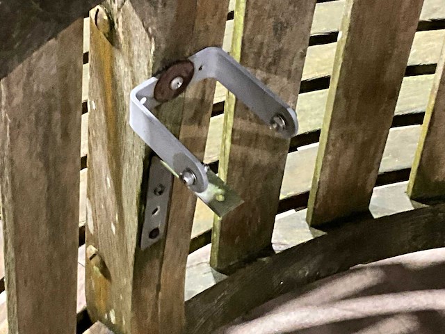 Rond tuinbank - afbeelding 4 van  5