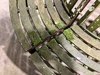 Rond tuinbank - afbeelding 5 van  5