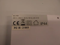 Ronde badkamerspiegel met led-verlichting wiesbaden, novi, zwart - afbeelding 6 van  9