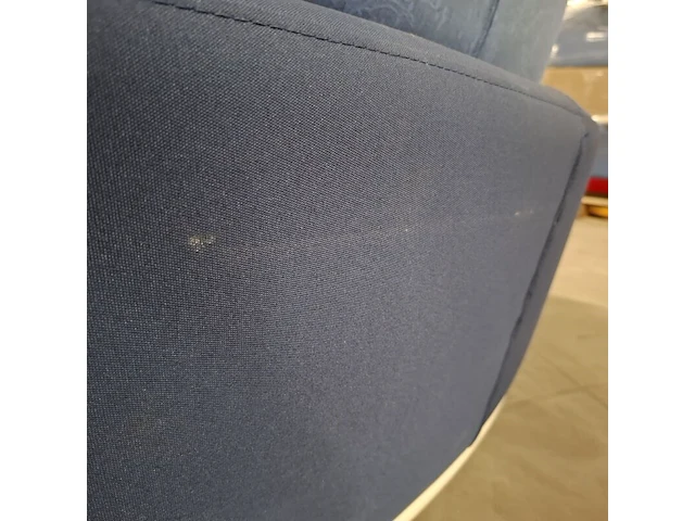 Ronde bank kidney, blauw - afbeelding 7 van  7
