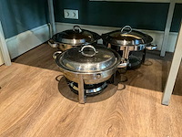 Ronde chaving dishes (3x) - afbeelding 2 van  5