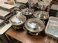 Ronde chaving dishes (4x) - afbeelding 2 van  5