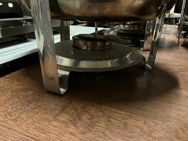 Ronde chaving dishes (4x) - afbeelding 5 van  5