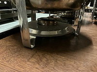 Ronde chaving dishes (4x) - afbeelding 5 van  5