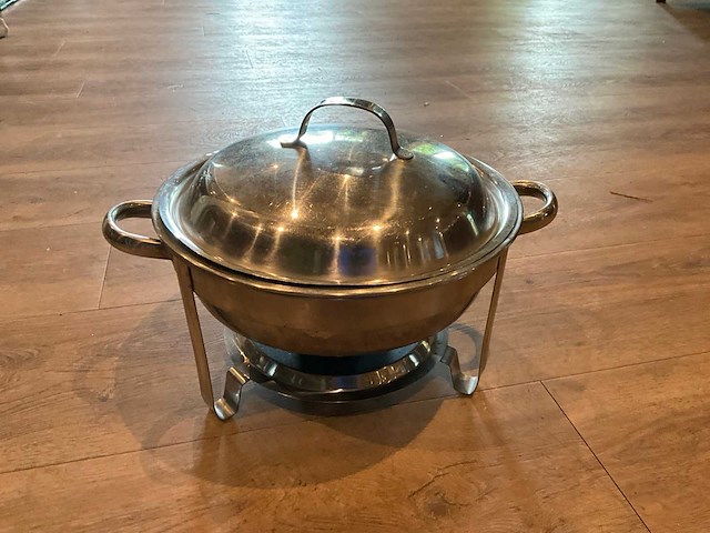 Ronde chaving dishes (4x) - afbeelding 3 van  5