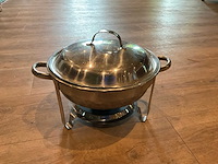 Ronde chaving dishes (4x) - afbeelding 3 van  5