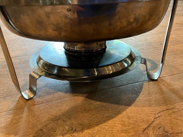 Ronde chaving dishes (4x) - afbeelding 5 van  5