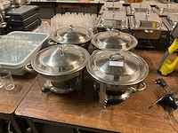Ronde chaving dishes (4x) - afbeelding 2 van  5