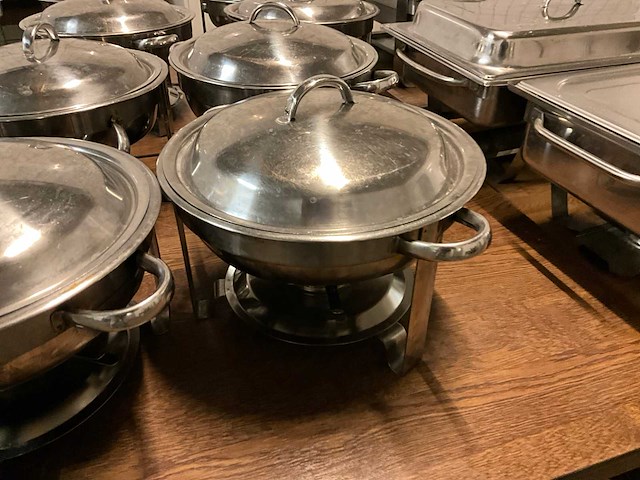 Ronde chaving dishes (6x) - afbeelding 3 van  5