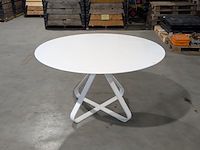 Ronde design eettafel, moroso, fjord, by patricia urquiola - afbeelding 5 van  5