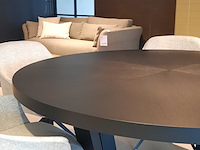 Ronde eetkamertafel camerich, domo, zwart - afbeelding 4 van  8