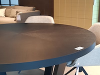 Ronde eetkamertafel camerich, domo, zwart - afbeelding 5 van  8